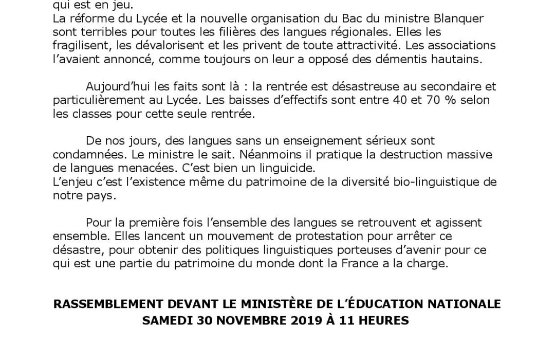 MOBILIZACION PARIS 30/11
